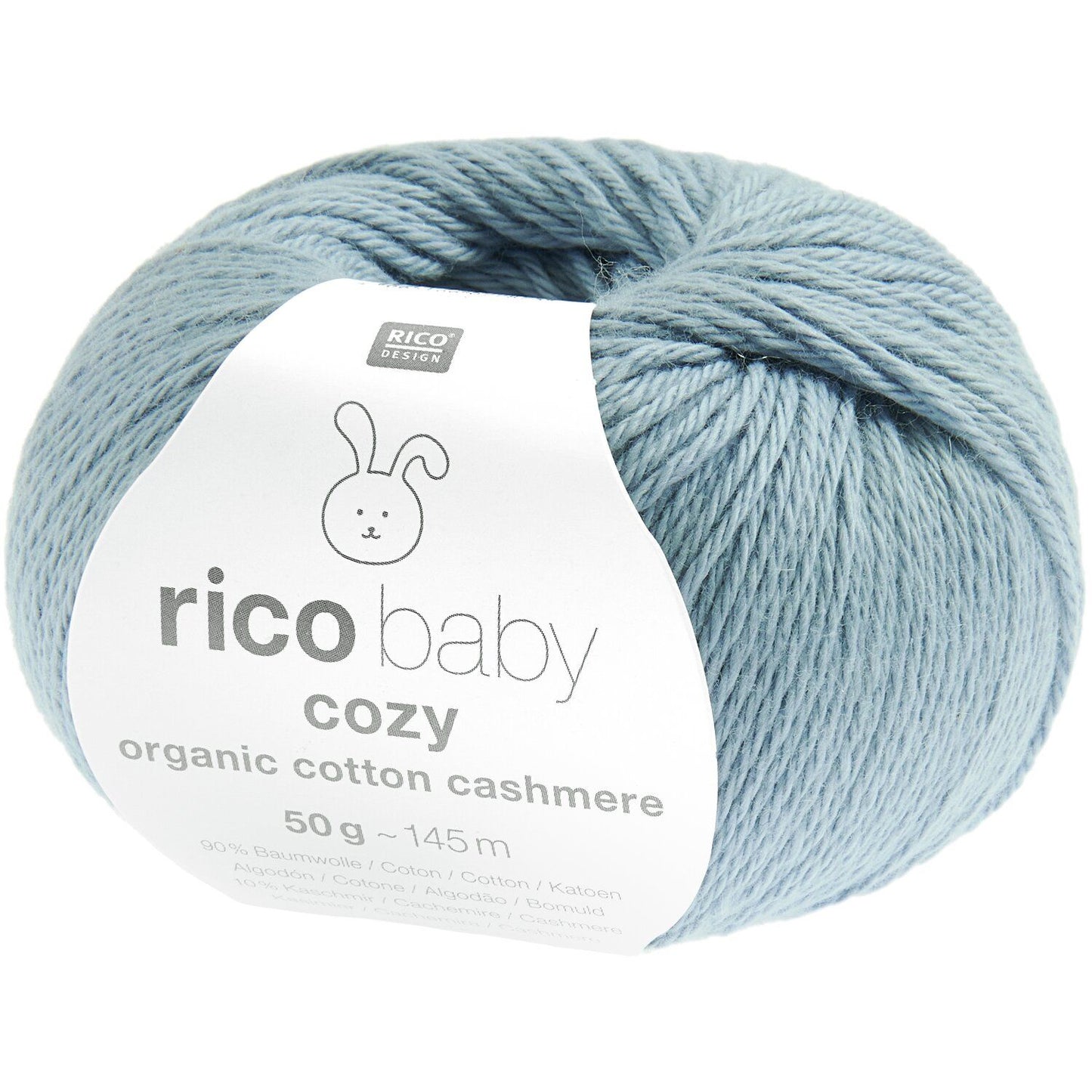 Rico Baby Cozy Organic Cotton Cashmere Double Knit 50g Yarn