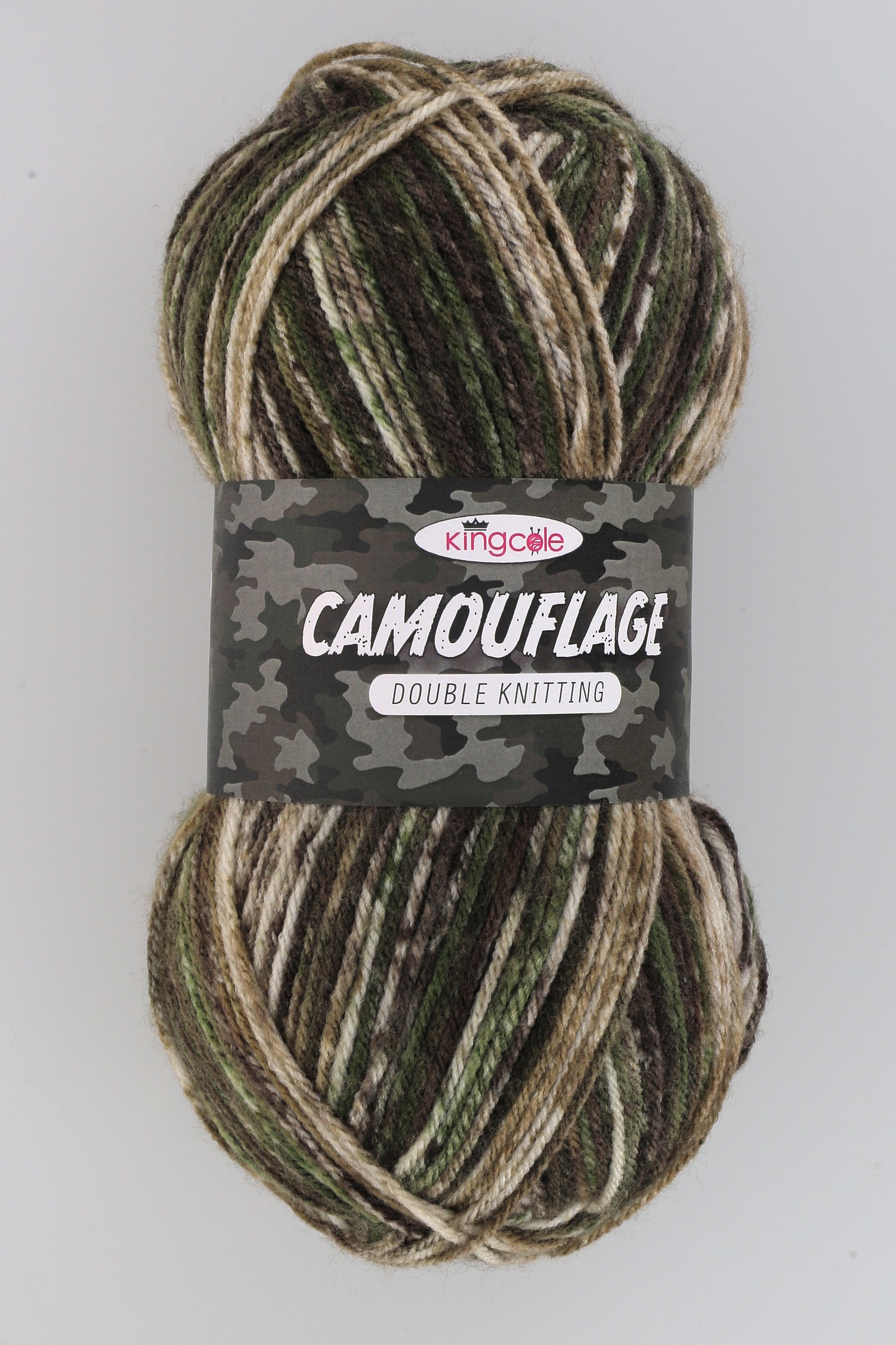 King Cole Camouflage Double Knit 100g Yarn