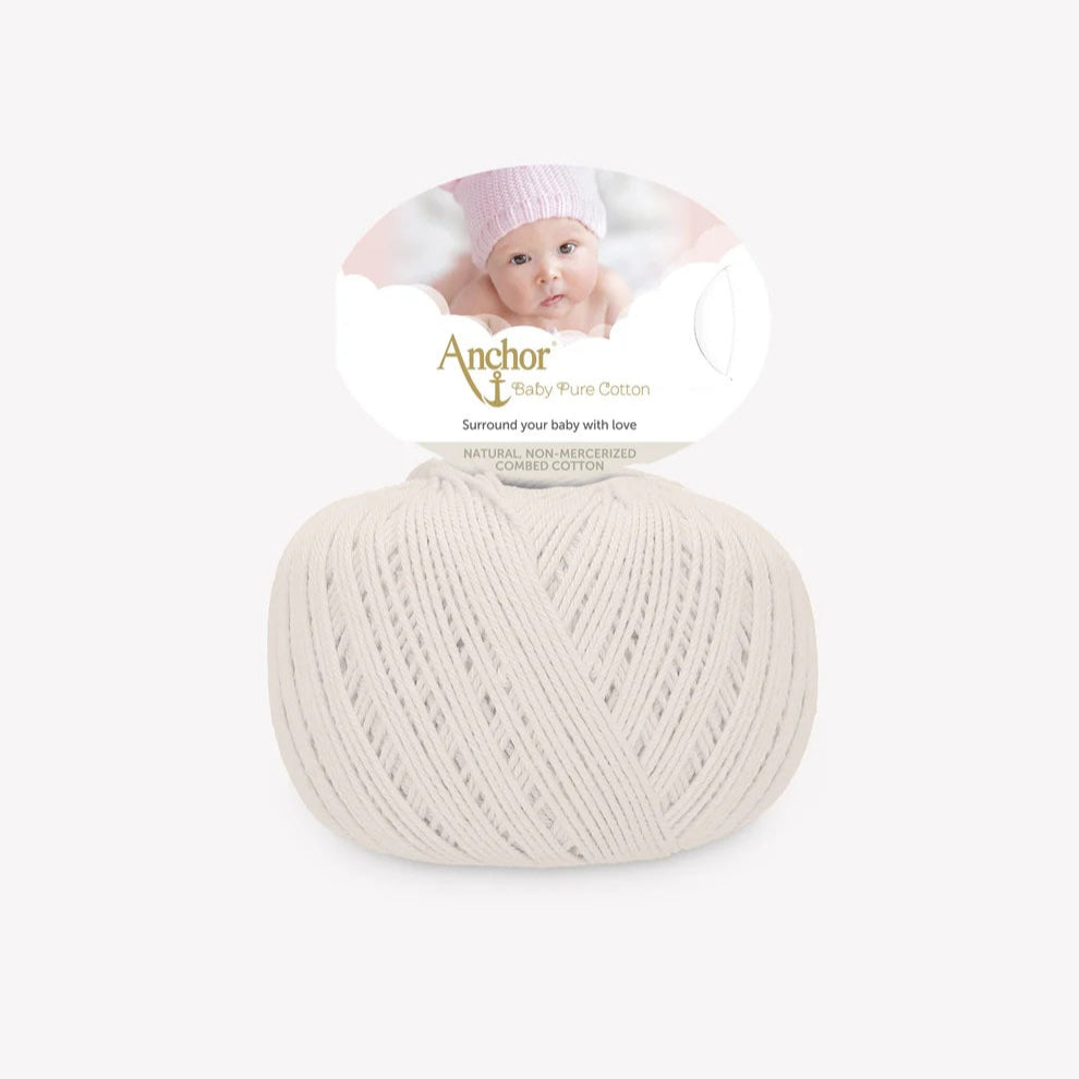 Anchor Baby Pure Cotton 4Ply 50g Yarn
