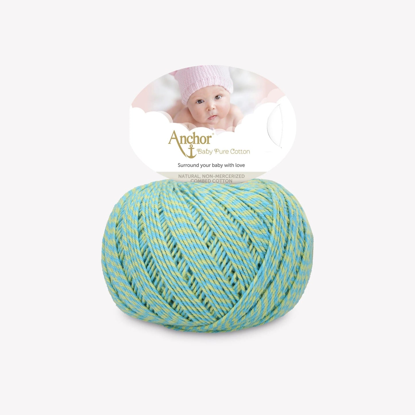 Anchor Baby Pure Cotton Multicolour 4Ply 50g Yarn