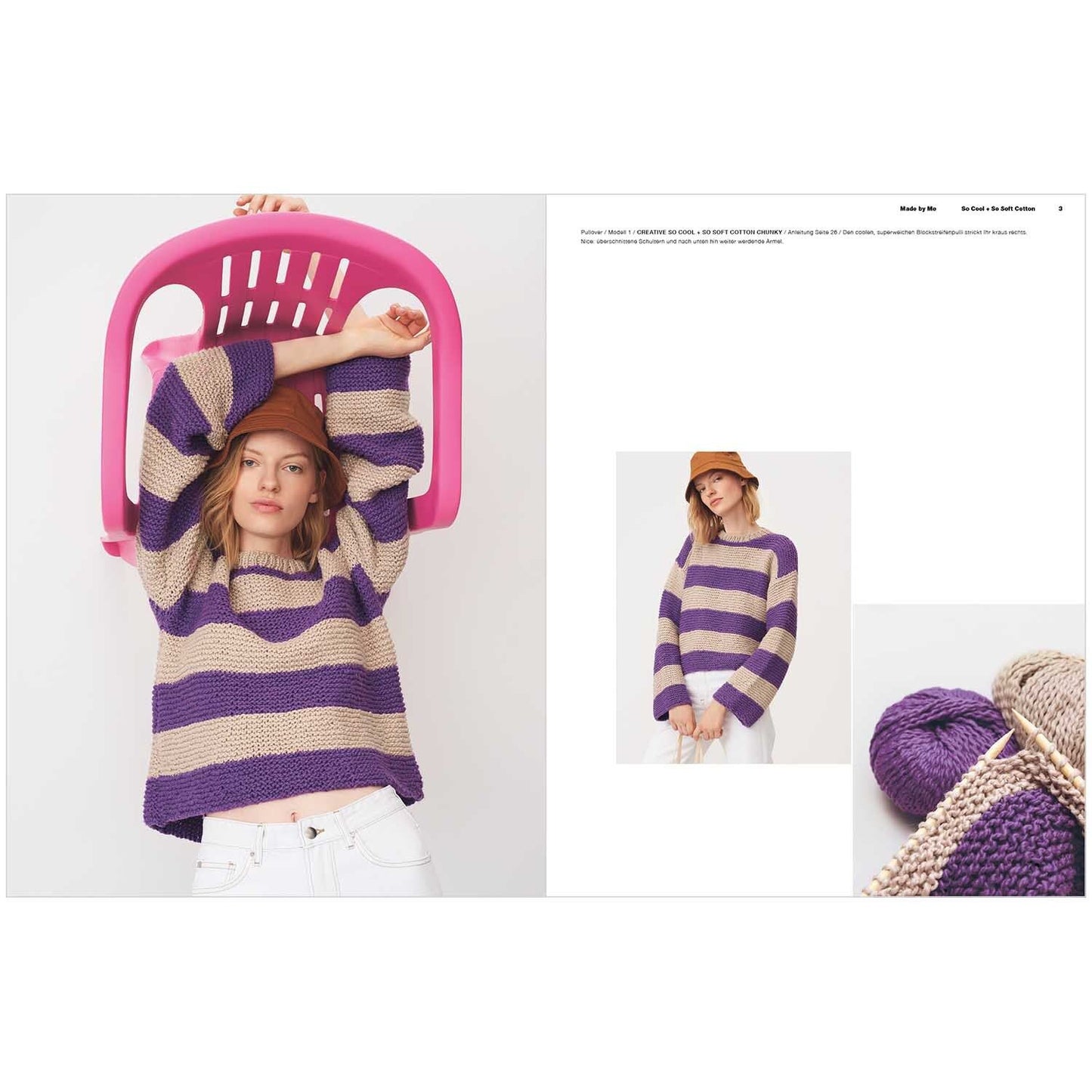 Rico Made By Me So Cool So Soft Chunky Knitting and Crochet Pattern Book
