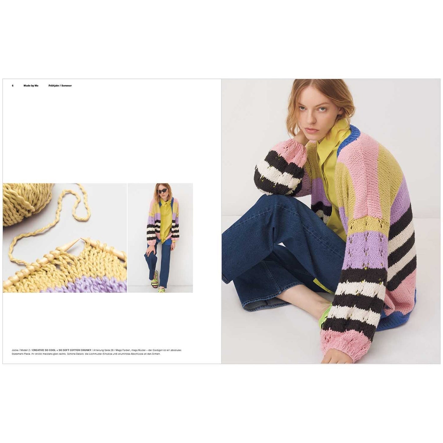 Rico Made By Me So Cool So Soft Chunky Knitting and Crochet Pattern Book