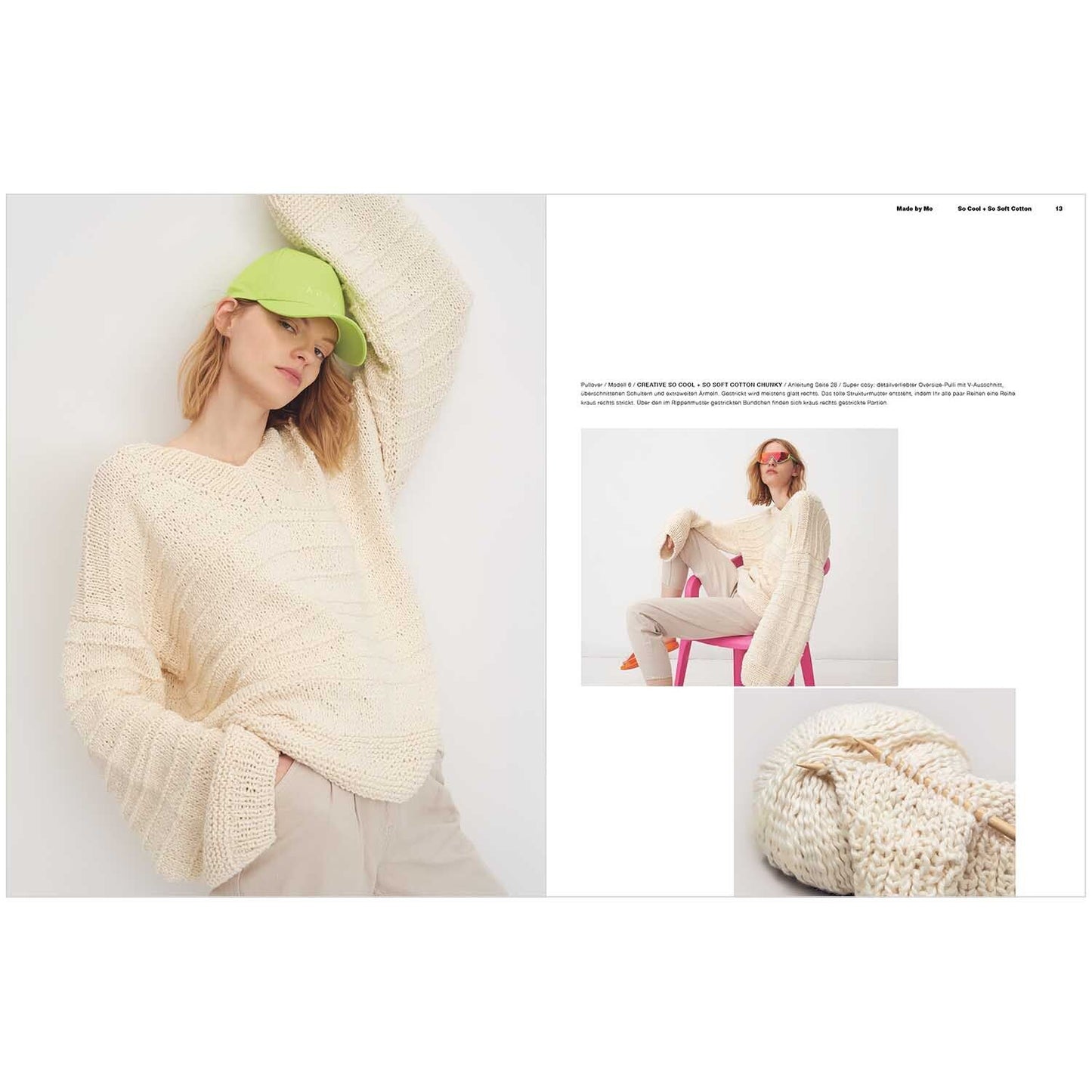Rico Made By Me So Cool So Soft Chunky Knitting and Crochet Pattern Book