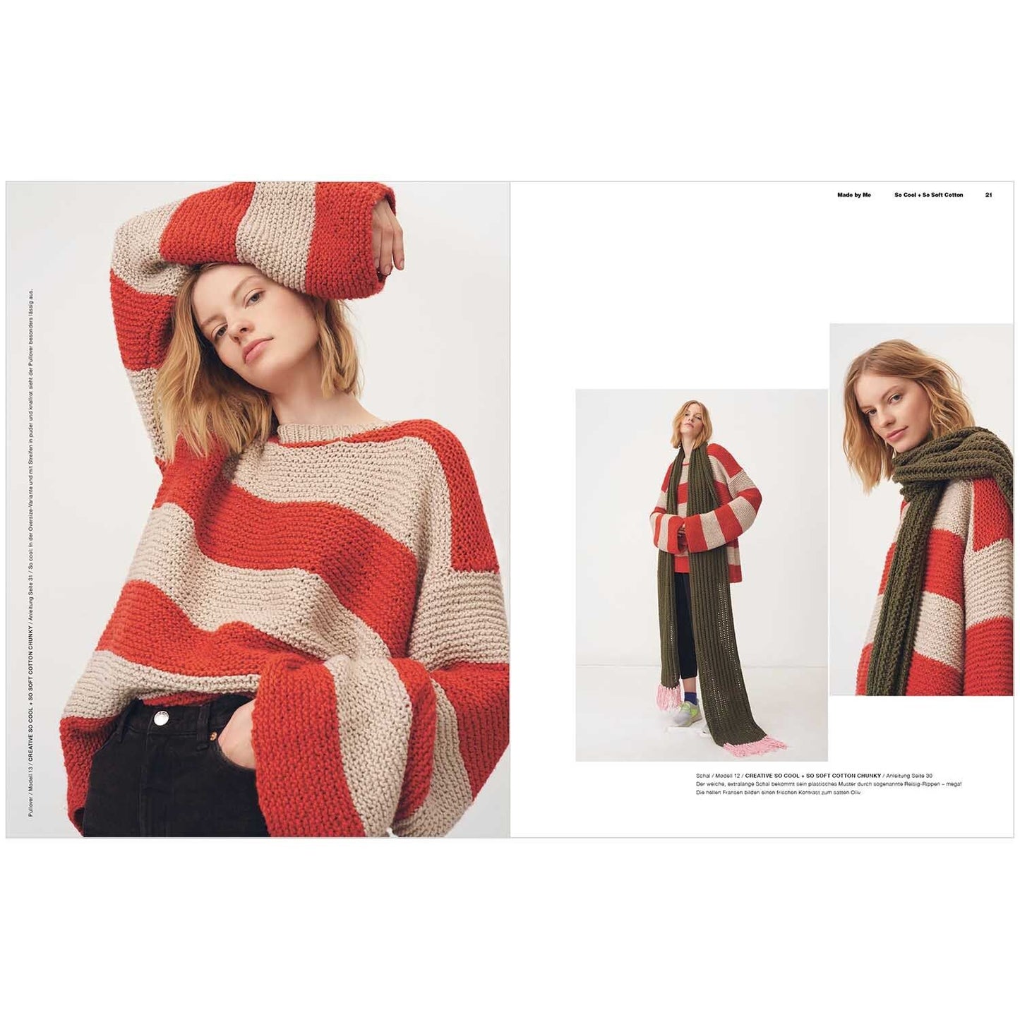 Rico Made By Me So Cool So Soft Chunky Knitting and Crochet Pattern Book