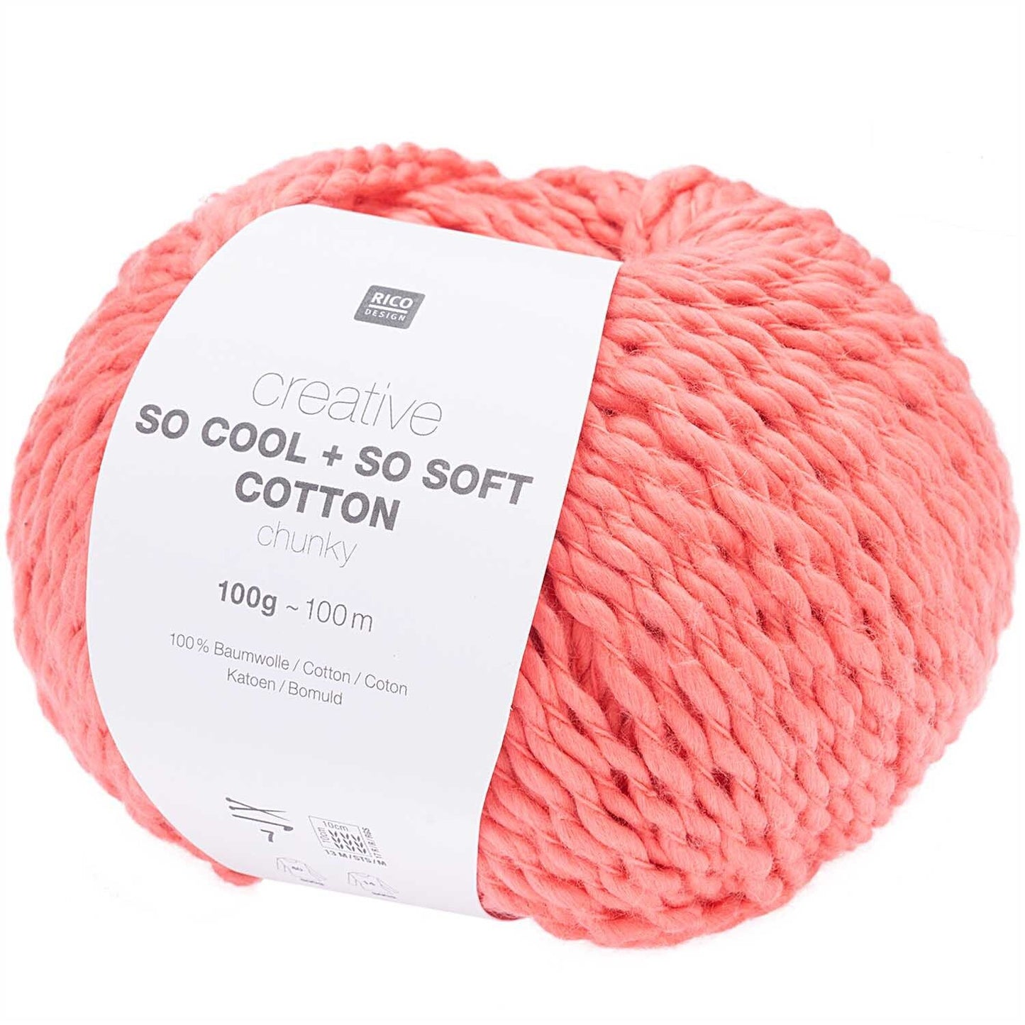 Rico Creative So Cool So Soft Cotton Chunky 100g Yarn