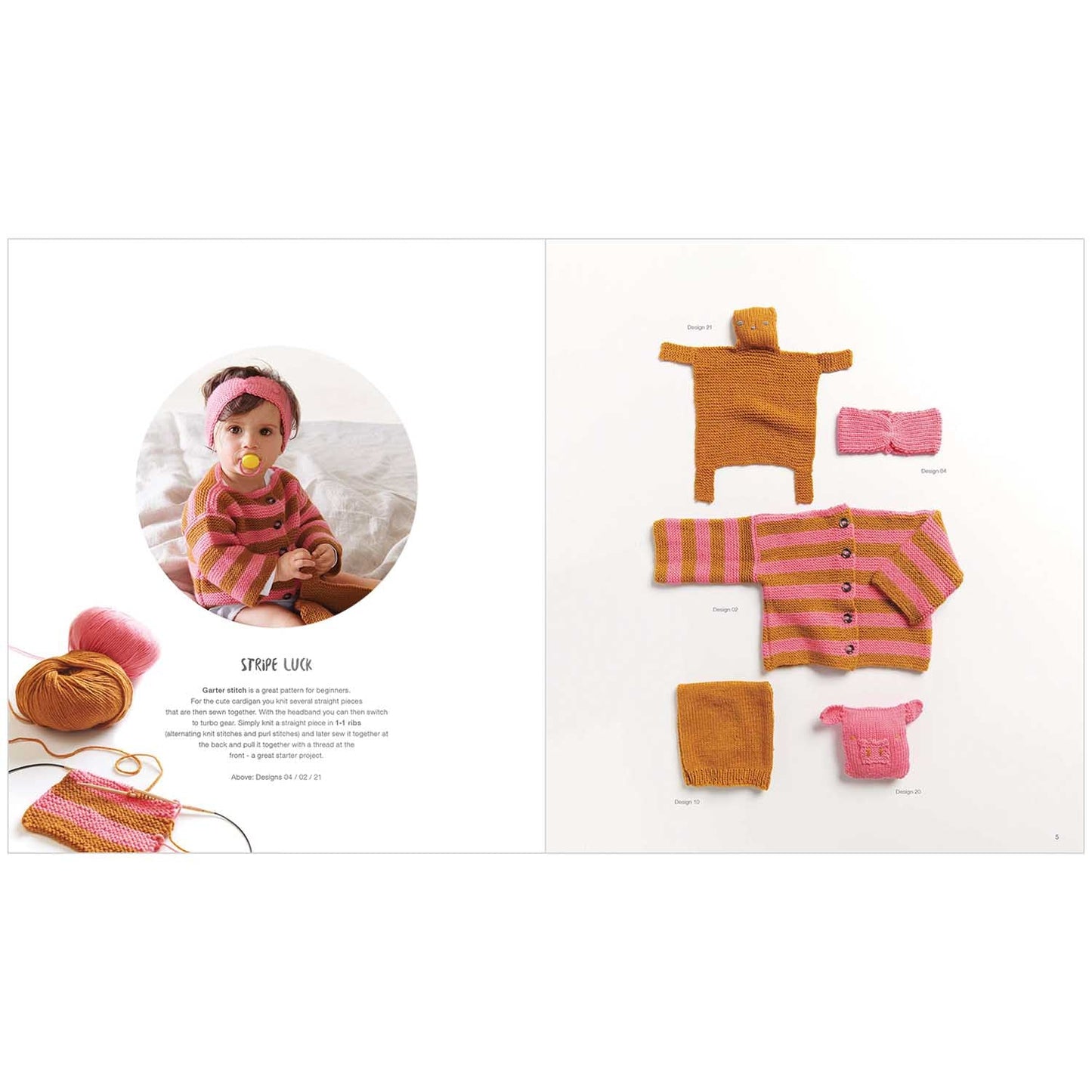 Rico Baby Beginners Knitting Pattern Book 31