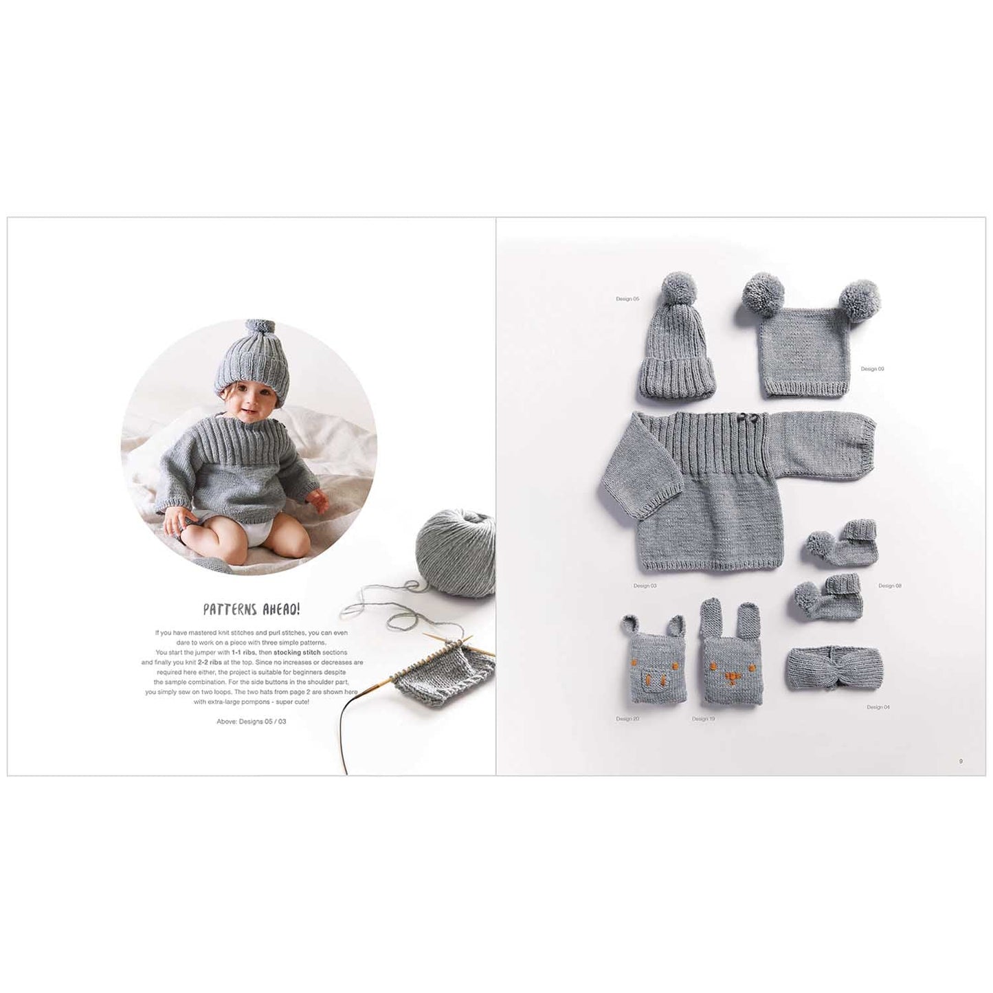 Rico Baby Beginners Knitting Pattern Book 31