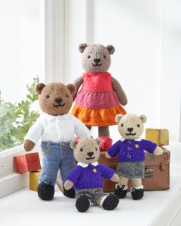 King Cole My Little Bears Knitting Pattern Book 1