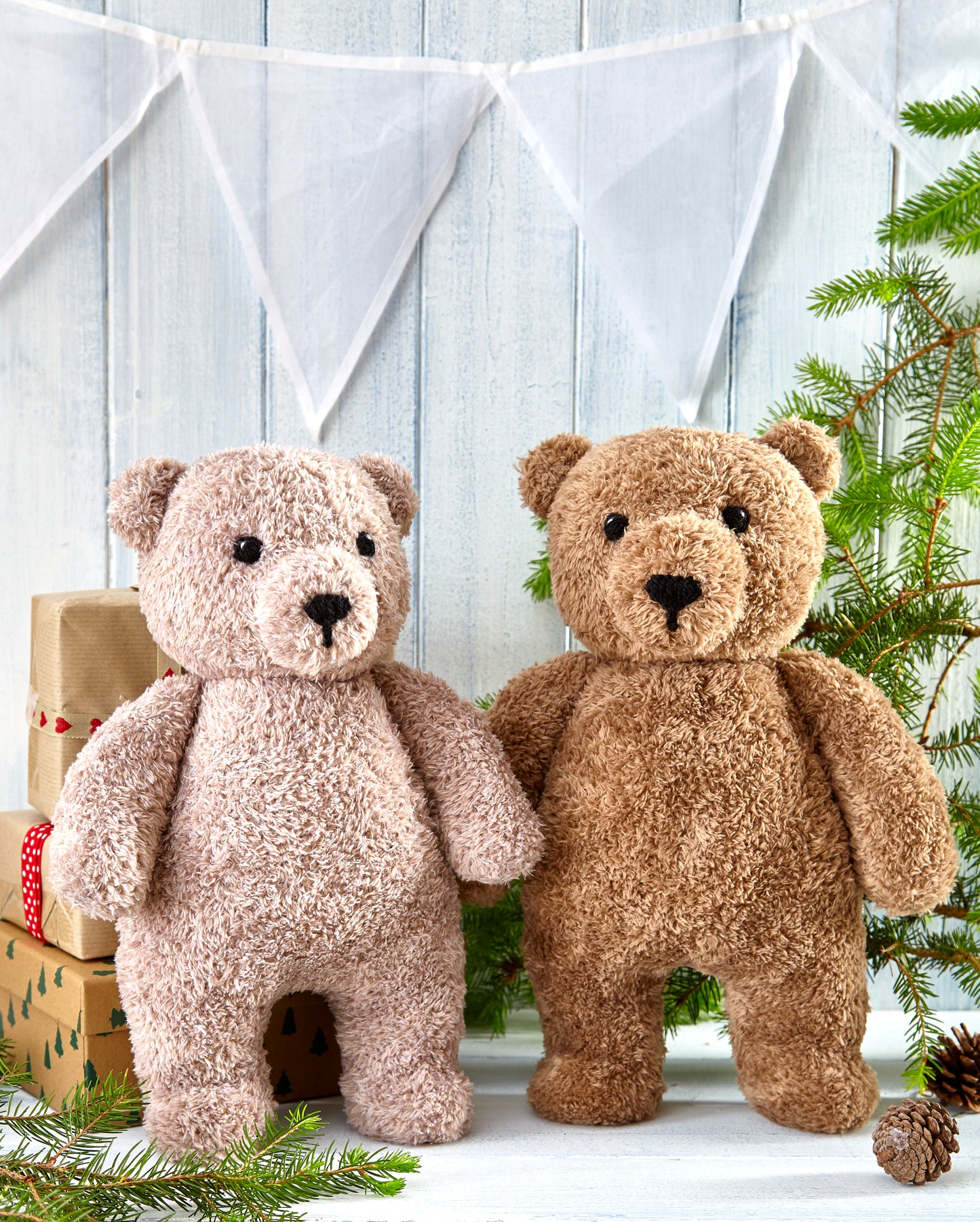 King Cole Christmas Knits Teddy Book 9 Knitting Pattern