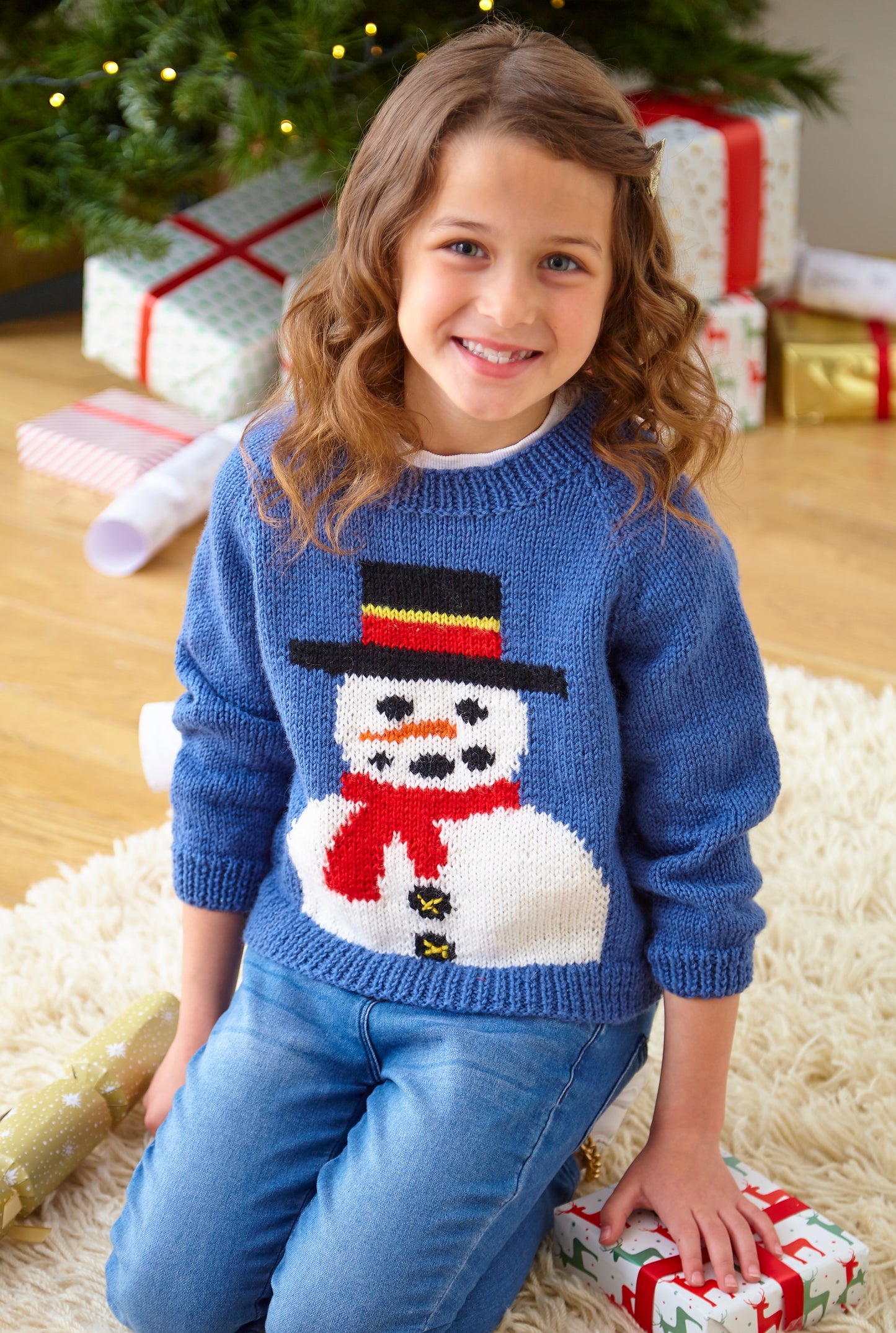 King Cole Christmas Family Knits Book 1 Knitting Pattern Book