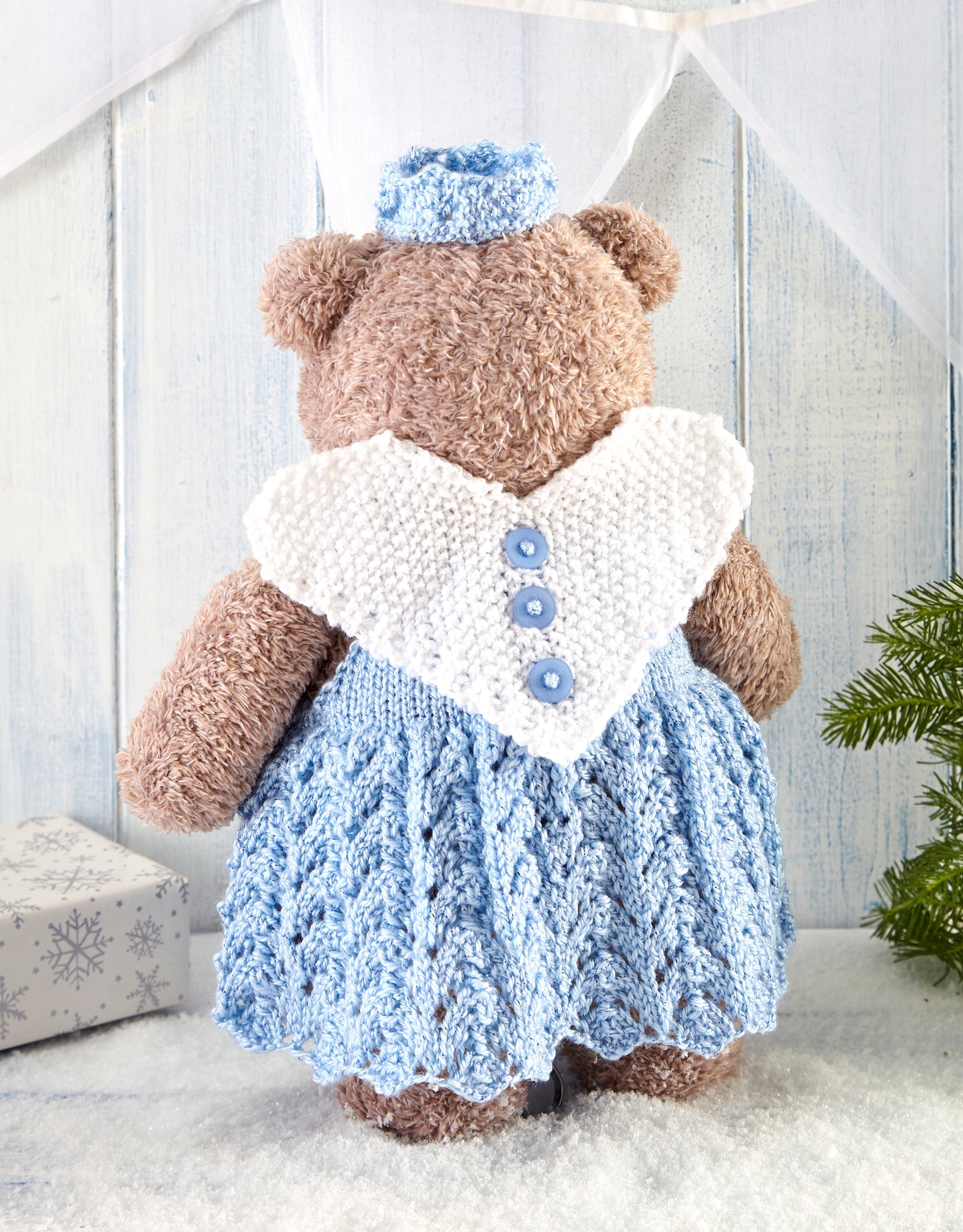 King Cole Christmas Knits Teddy Book 9 Knitting Pattern