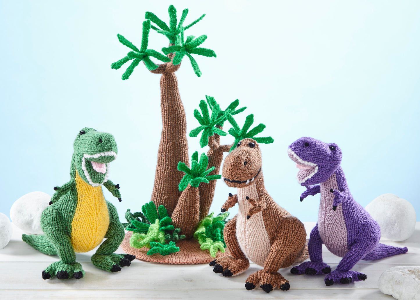 King Cole Dinosaur Land Book 1 Knitting Pattern Book