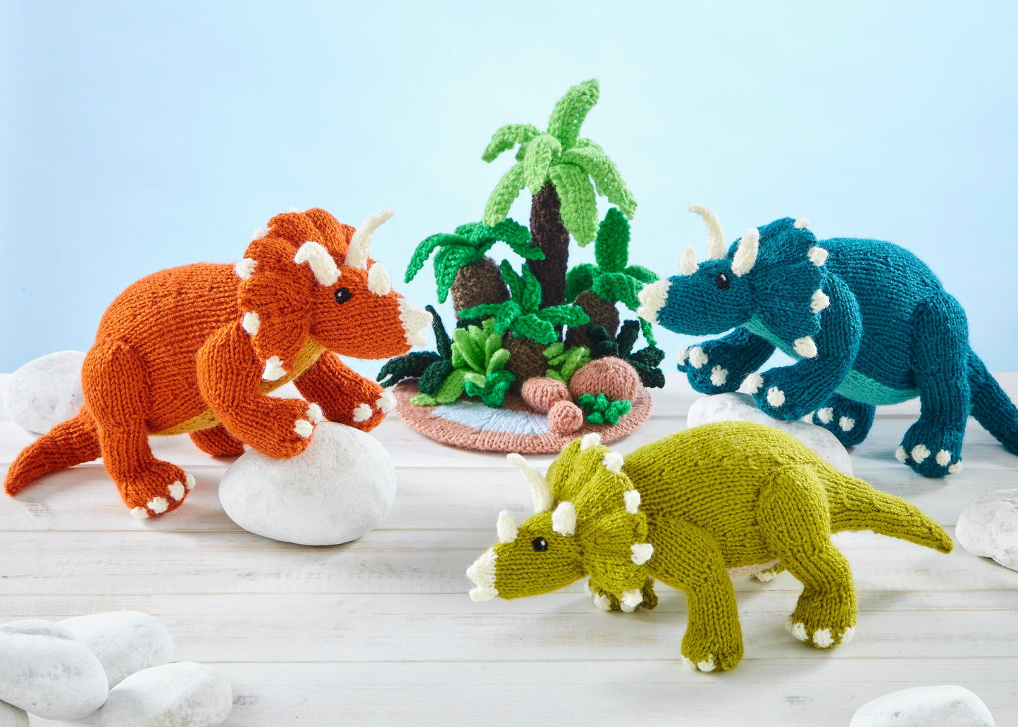 King Cole Dinosaur Land Book 1 Knitting Pattern Book