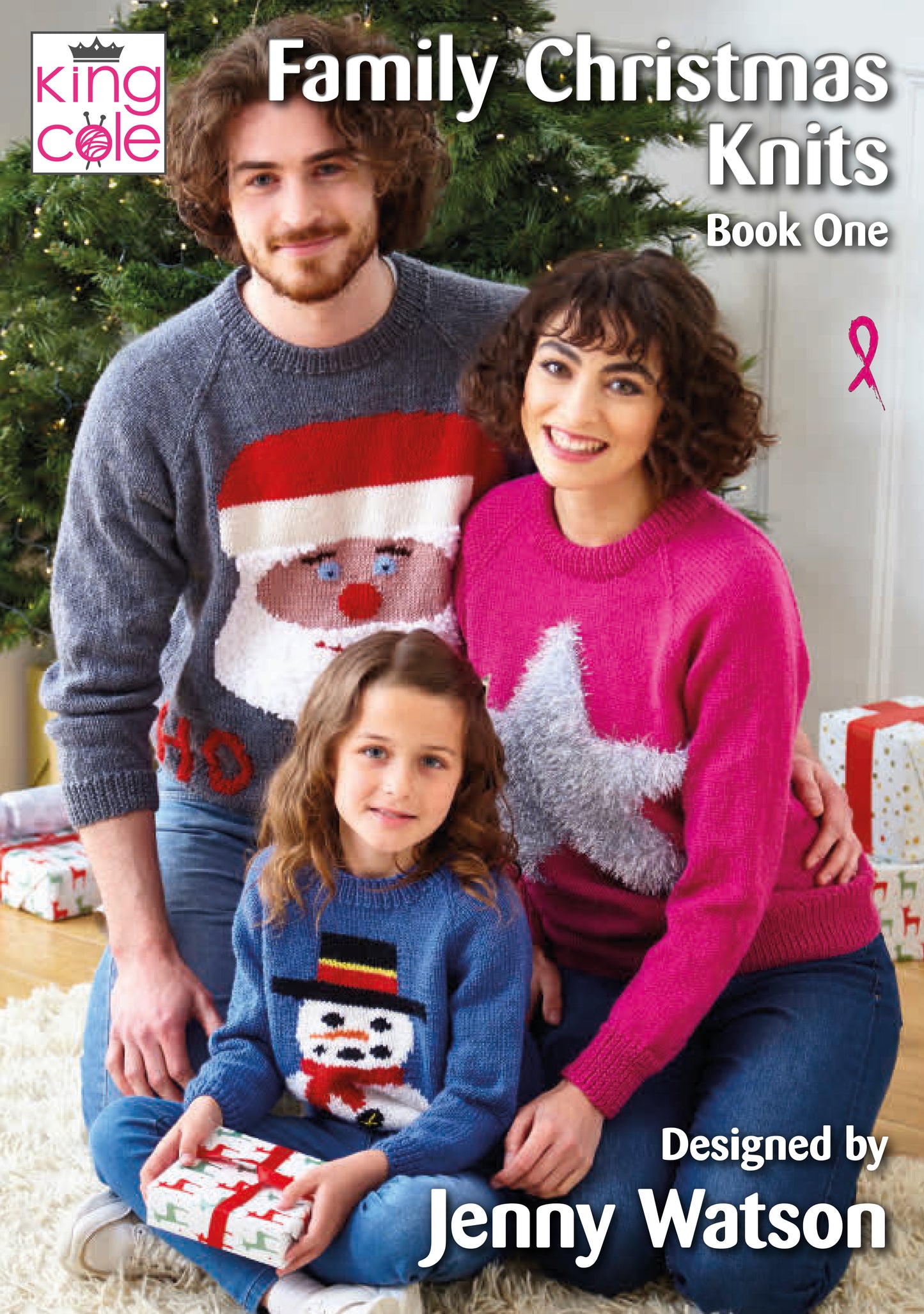King Cole Christmas Family Knits Book 1 Knitting Pattern Book
