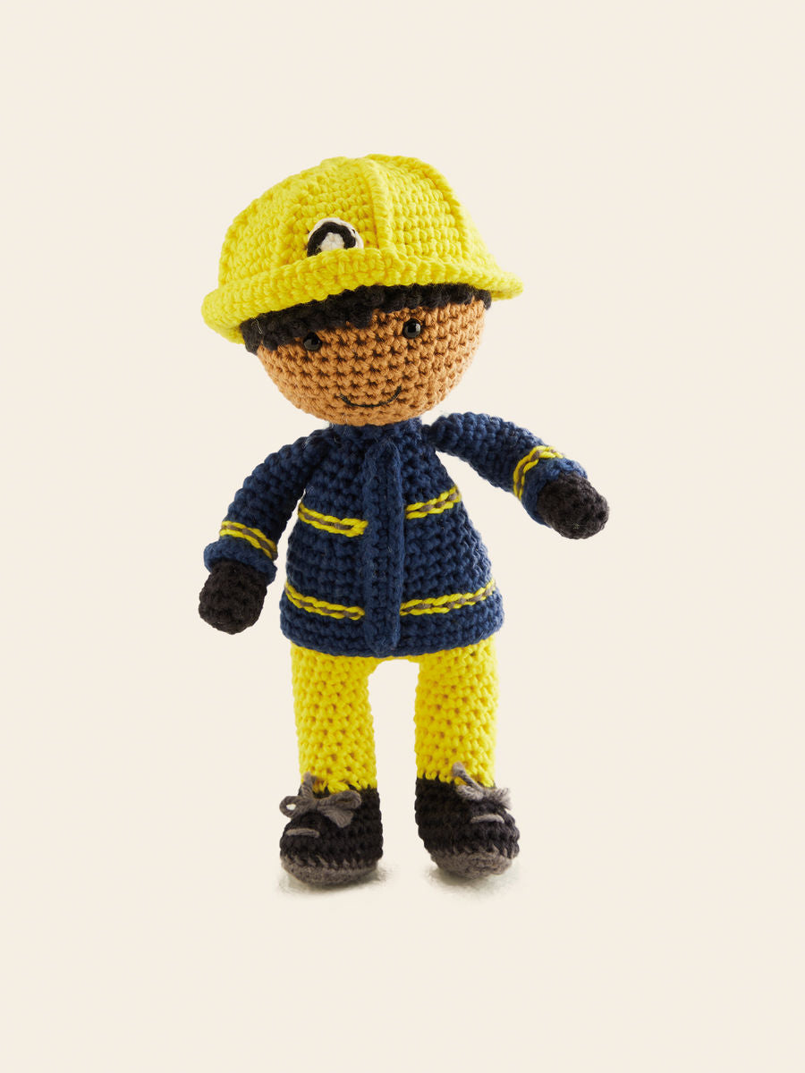 Sirdar Happy Cotton Frontline Heroes Crochet Pattern Book 17