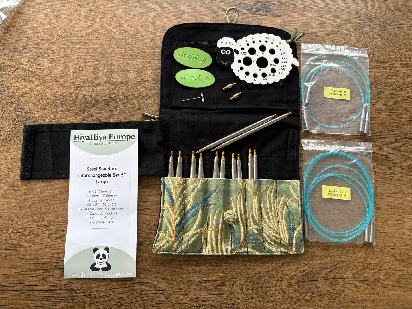Hiya Hiya Sharp Interchangeable Knitting Needle Set