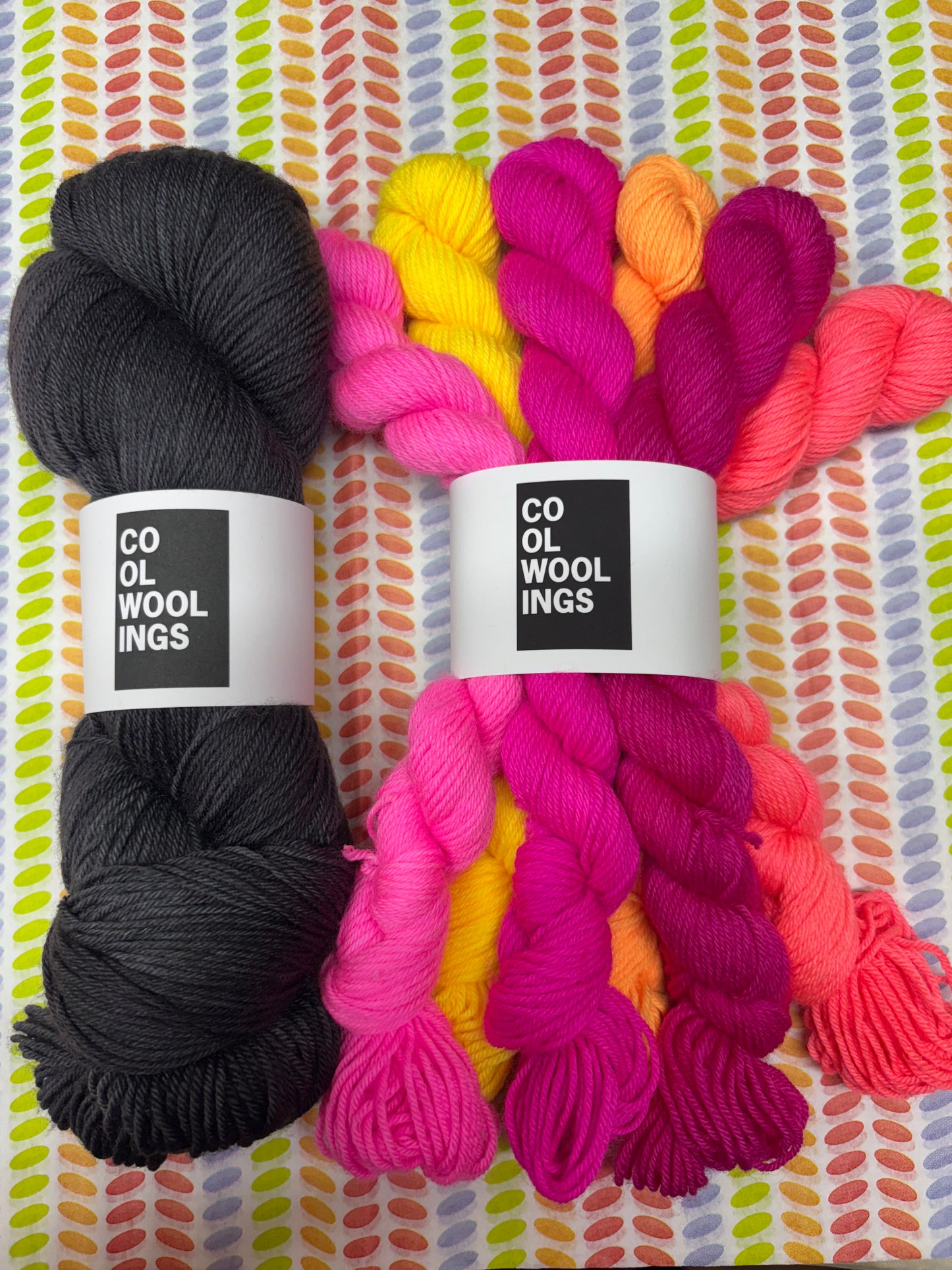 Around Every Corner Cool Woolings Shawl Knitting Kit 4 Ply Yarn