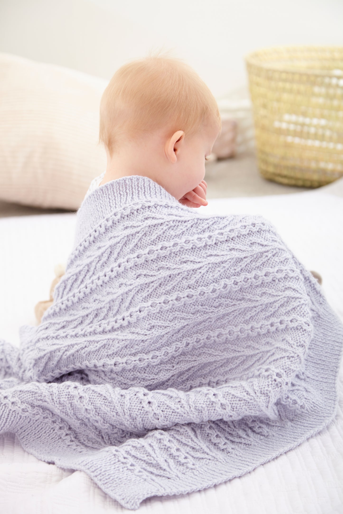 King Cole Newborn Book 4 Little Book of Blankets Knitting Pattern Book