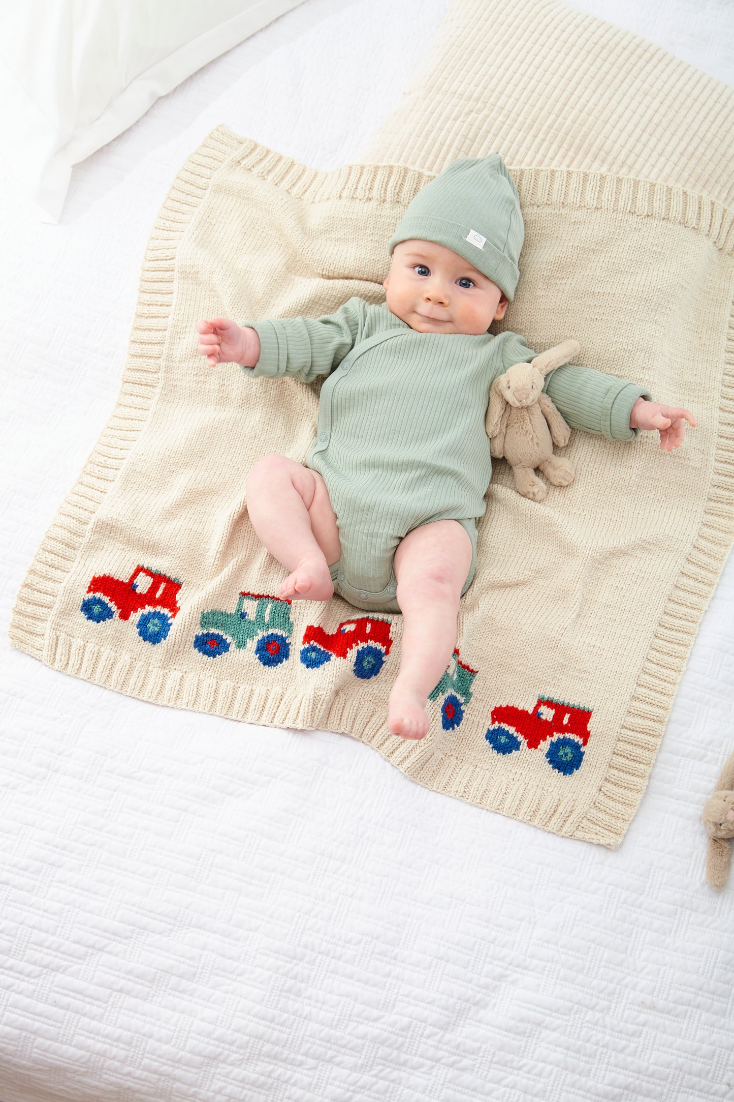 King Cole Newborn Book 4 Little Book of Blankets Knitting Pattern Book