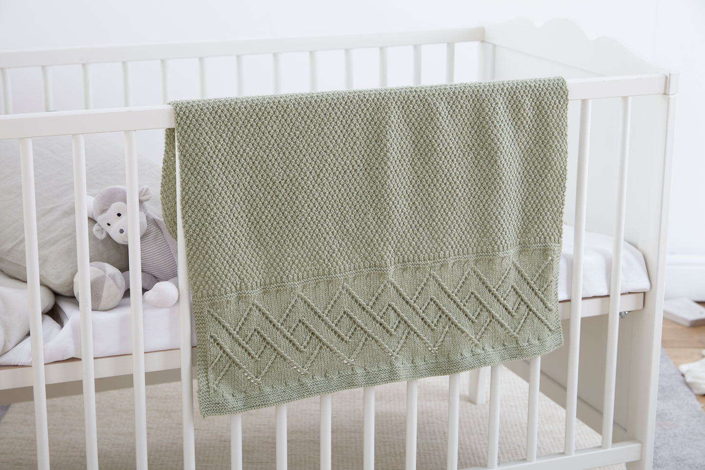 King Cole Newborn Book 4 Little Book of Blankets Knitting Pattern Book