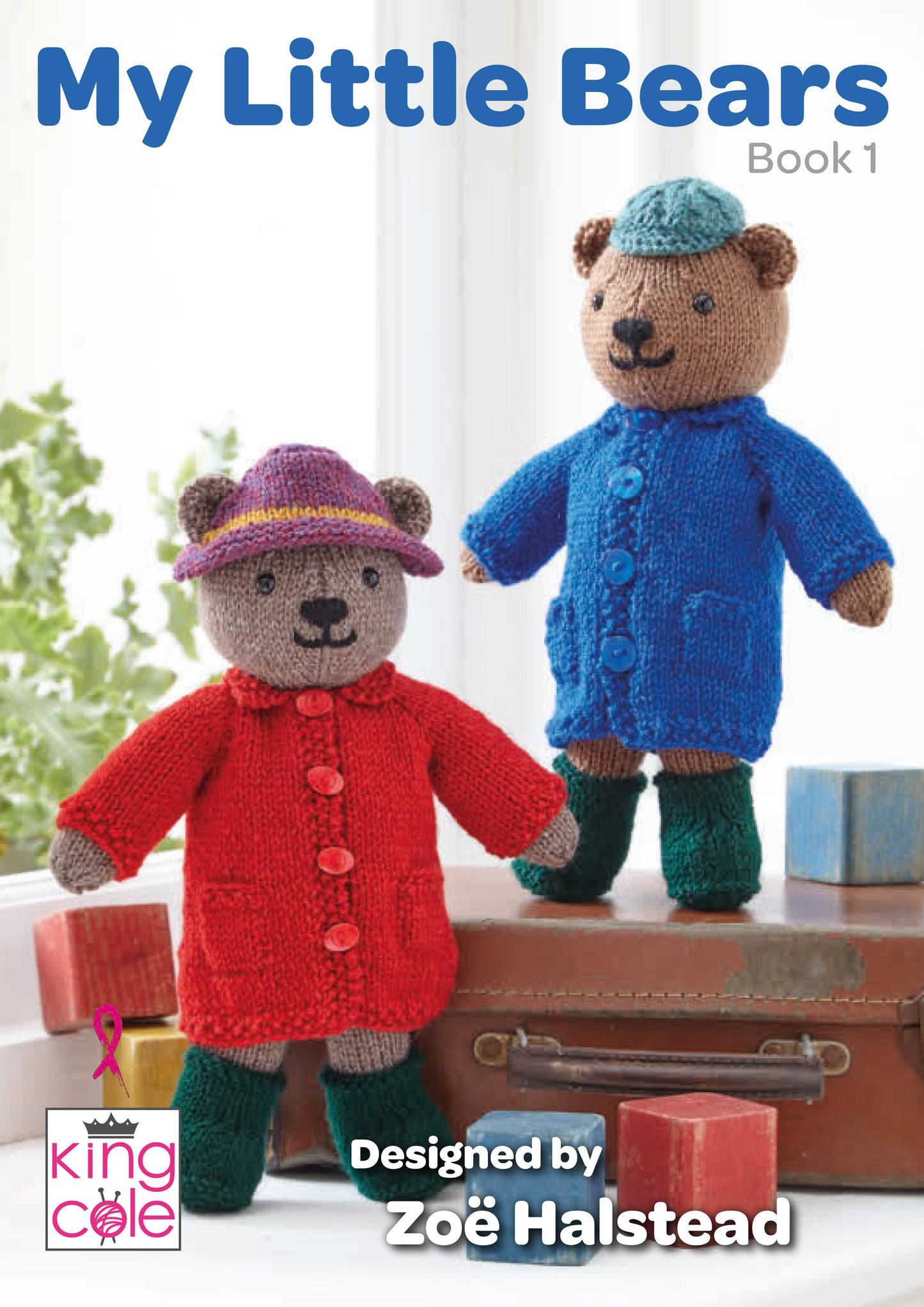 King Cole My Little Bears Knitting Pattern Book 1