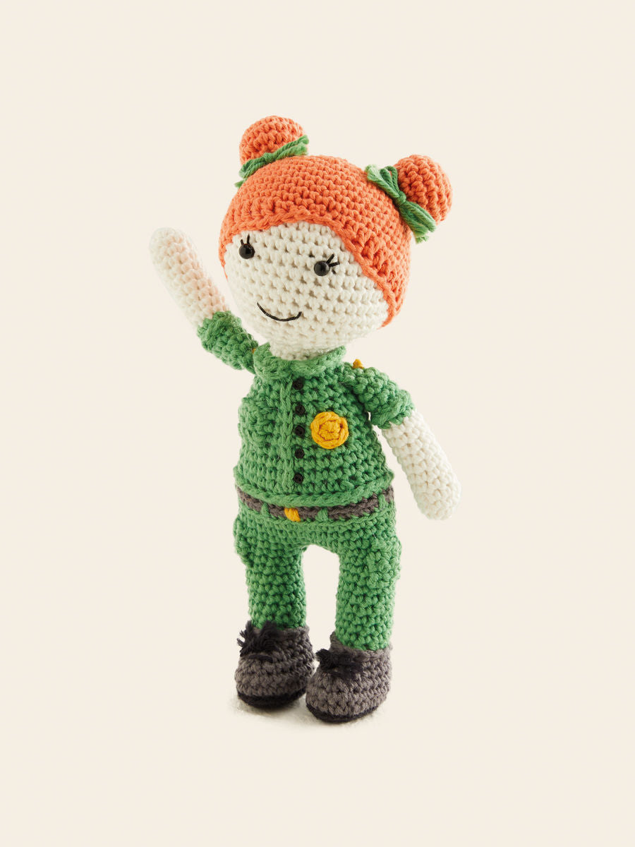 Sirdar Happy Cotton Frontline Heroes Crochet Pattern Book 17