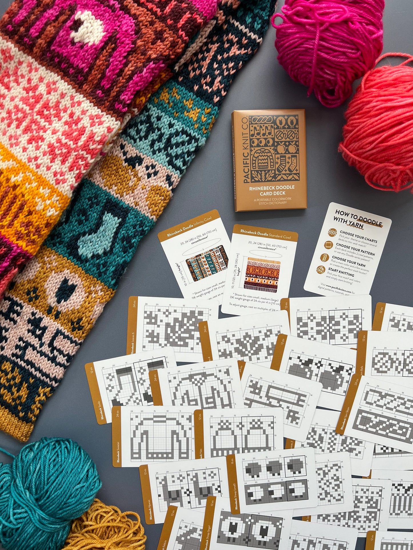 Pacific Knit Co. Doodle Card Decks