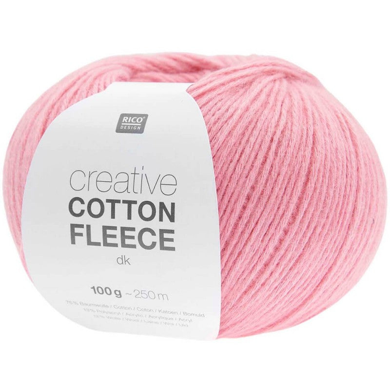 Rico Creative Cotton Fleece Double Knit 100g Yarn