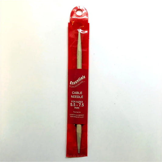 Essentials Cable Needle for Knitting 5.5mm - 7.5mm