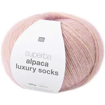 Rico Superba Alpaca Luxury 4 Ply 100g Sock Yarn