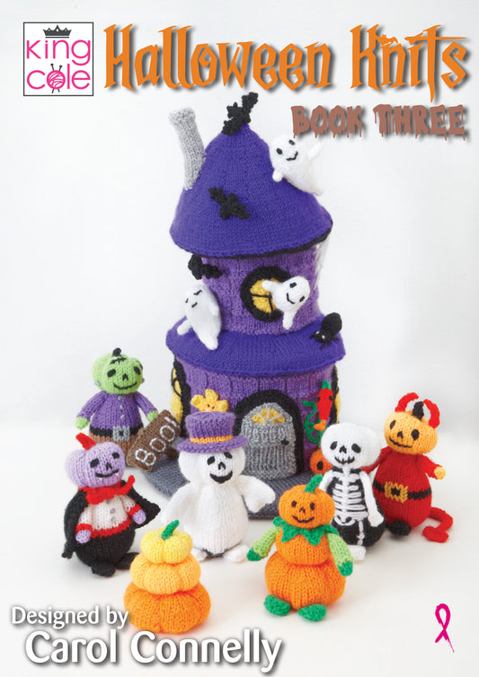 King Cole Halloween Knitting Pattern Book 3