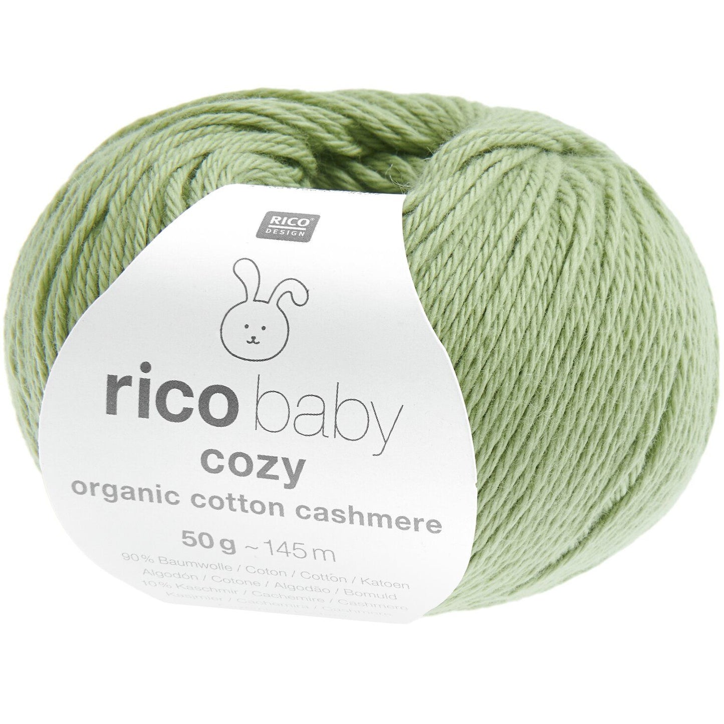 Rico Baby Cozy Organic Cotton Cashmere Double Knit 50g Yarn