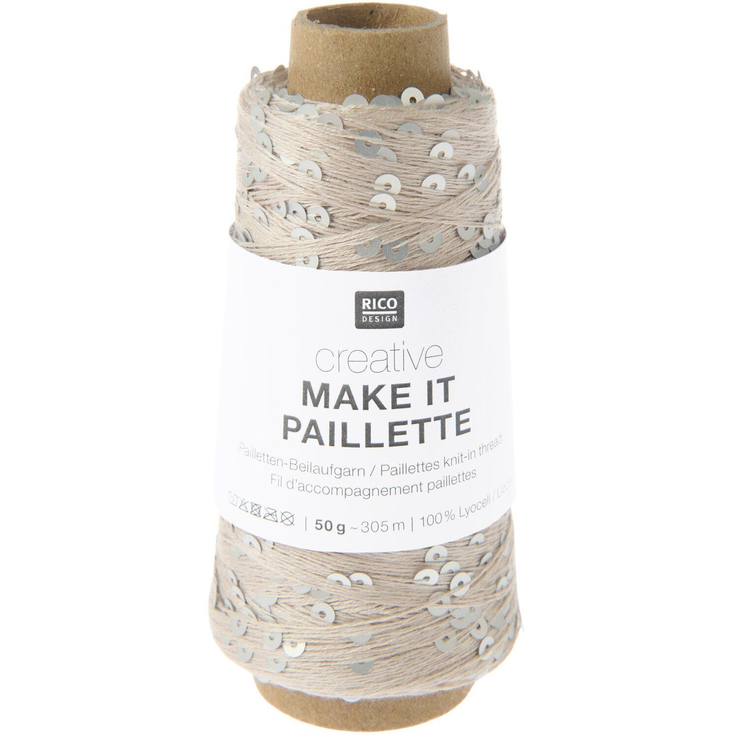 Rico Creative Make It Paillette Sequin Lace 25g Yarn