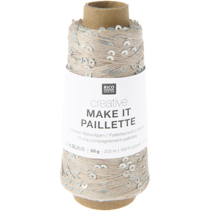 Rico Creative Make It Paillette Sequin Lace 25g Yarn