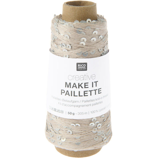 Rico Creative Make It Paillette Sequin Lace 25g Yarn