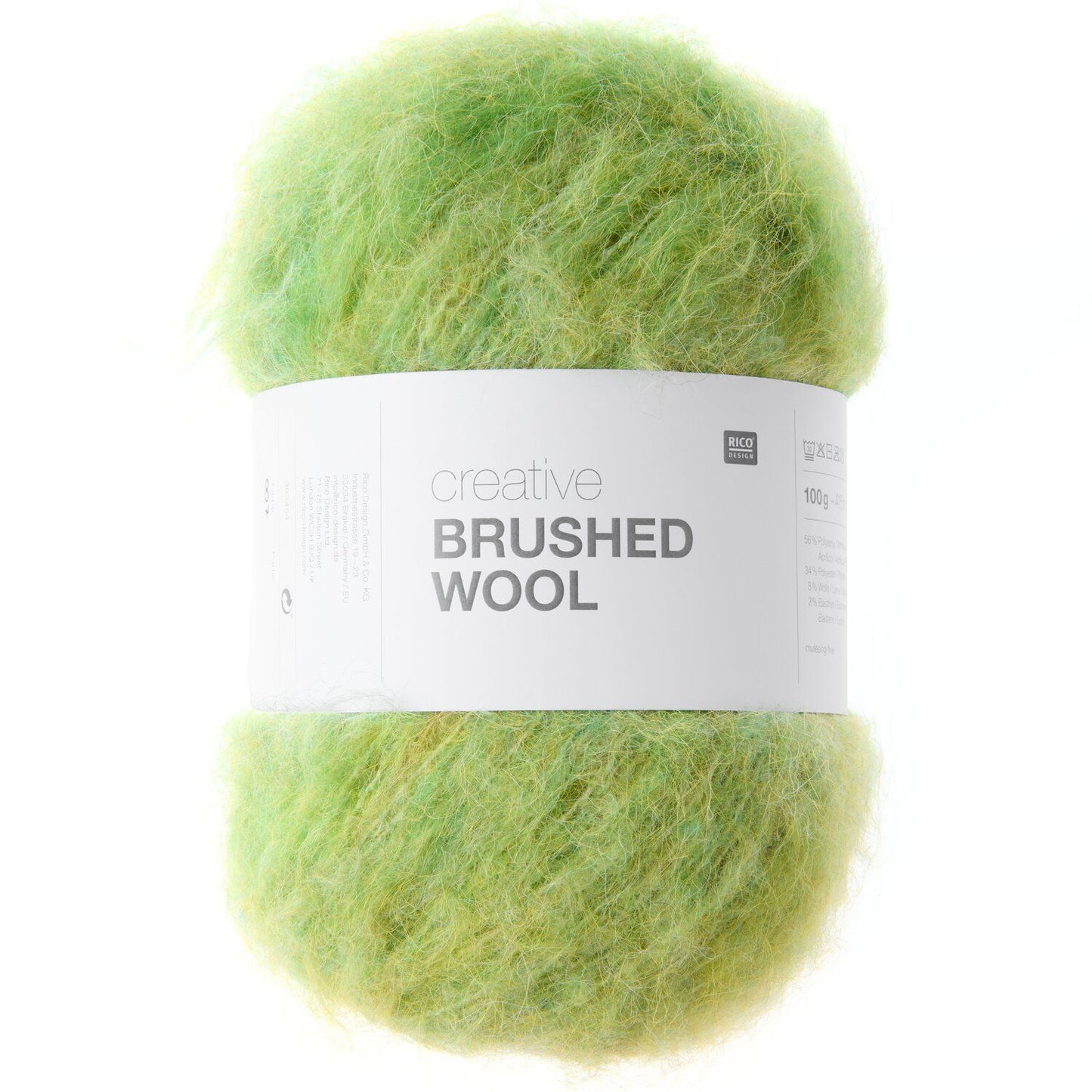 Rico Creative Brushed Wool Double Knit 100g Yarn