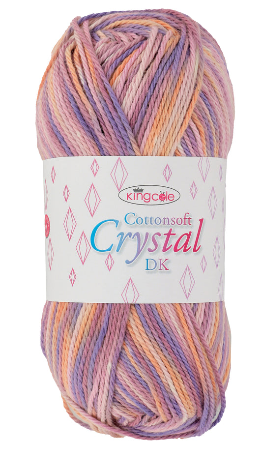 King Cole Cottonsoft Crystal Double Knit 100g Yarn