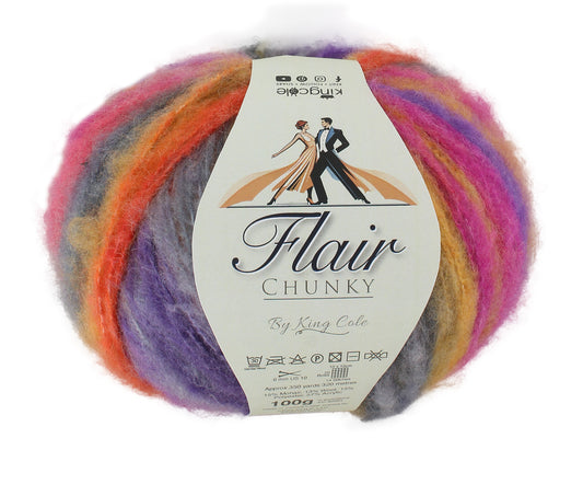 King Cole Flair Chunky 100g Yarn
