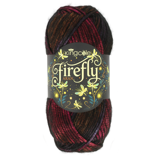King Cole Firefly Aran 100g Yarn