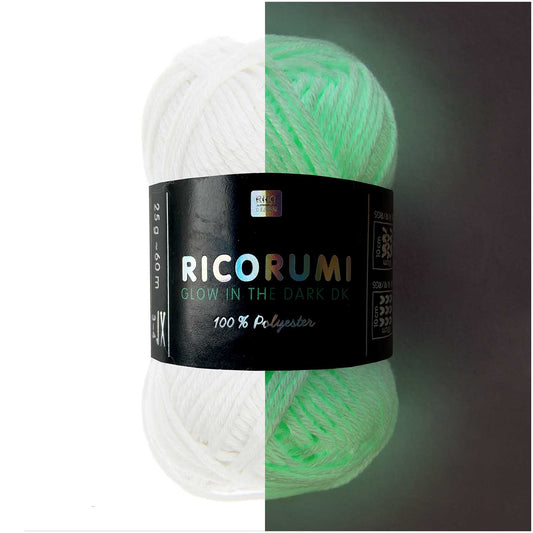 Rico Ricorumi Glow In The Dark Double Knit 25g Yarn