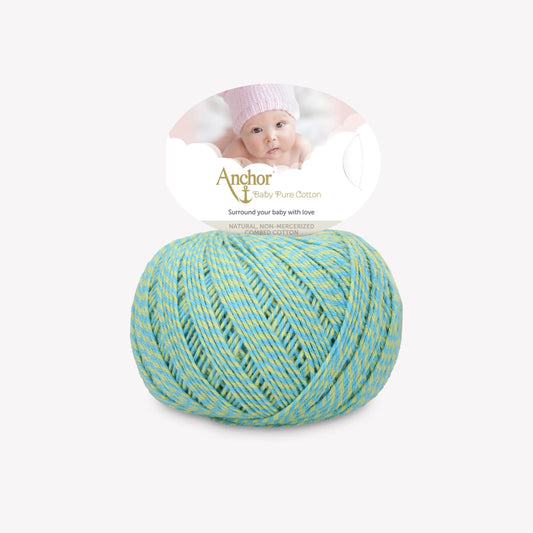 Anchor Baby Pure Cotton Multicolour 4Ply 50g Yarn