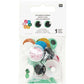 Rico Glitter Safety Toy Eyes Coloured