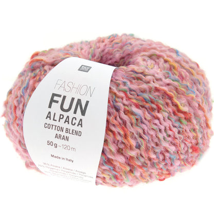 Rico Design Fashion Fun Alpaca Cotton Blend Aran 50g Yarn