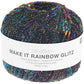 Rico Creative Make It Rainbow Glitz Lace 50g Yarn