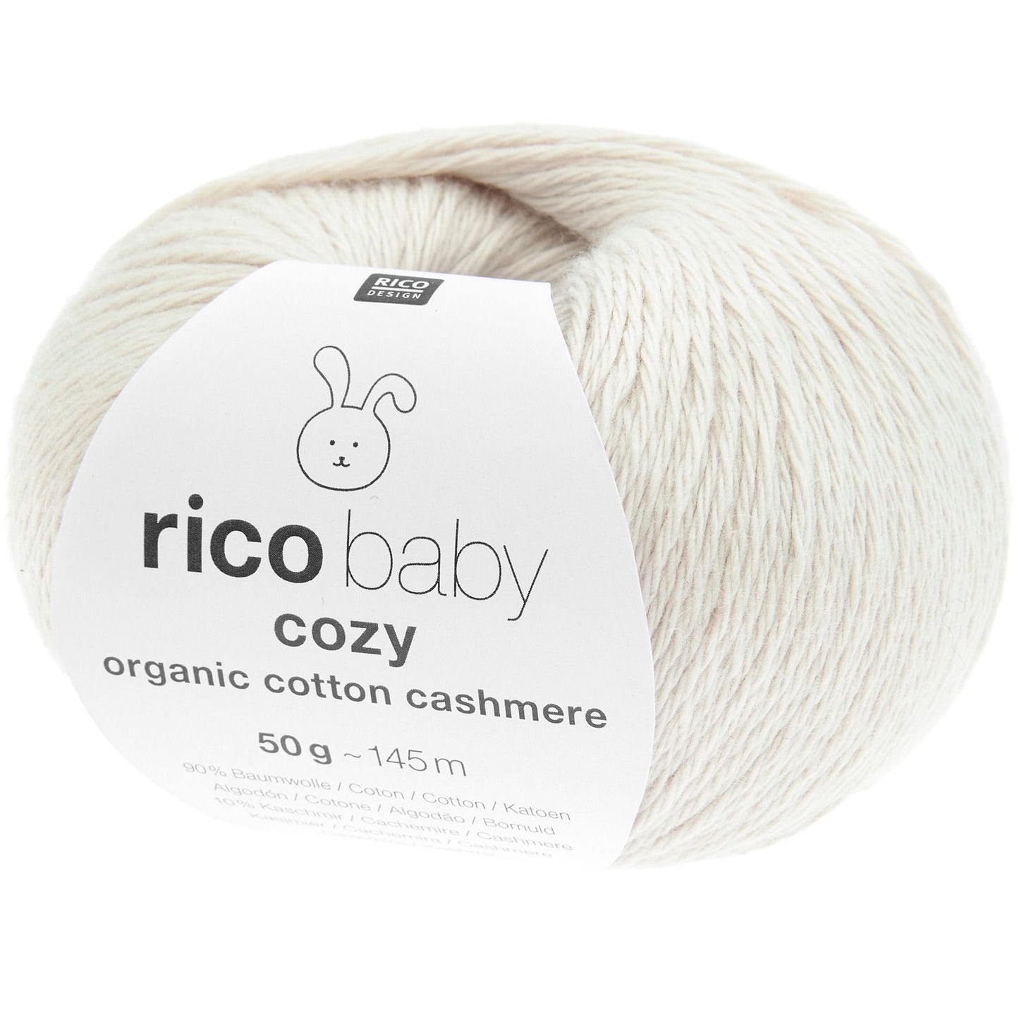 Rico Baby Cozy Organic Cotton Cashmere Double Knit 50g Yarn