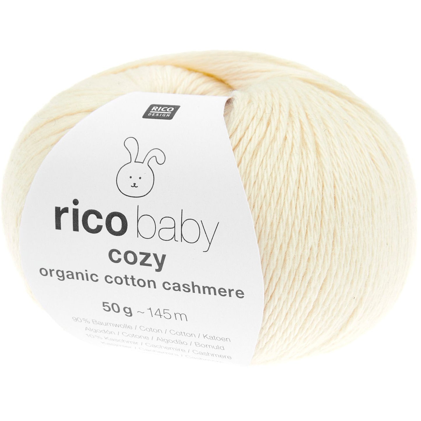 Rico Baby Cozy Organic Cotton Cashmere Double Knit 50g Yarn