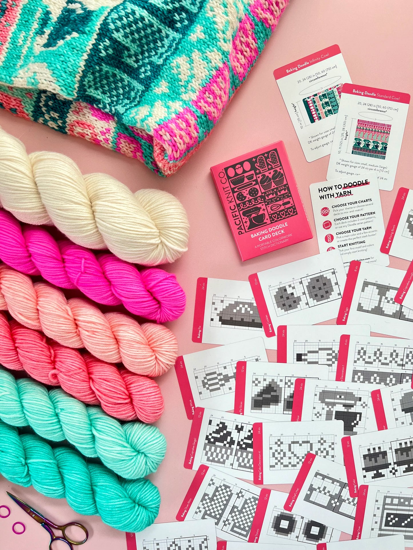 Pacific Knit Co. Doodle Card Decks
