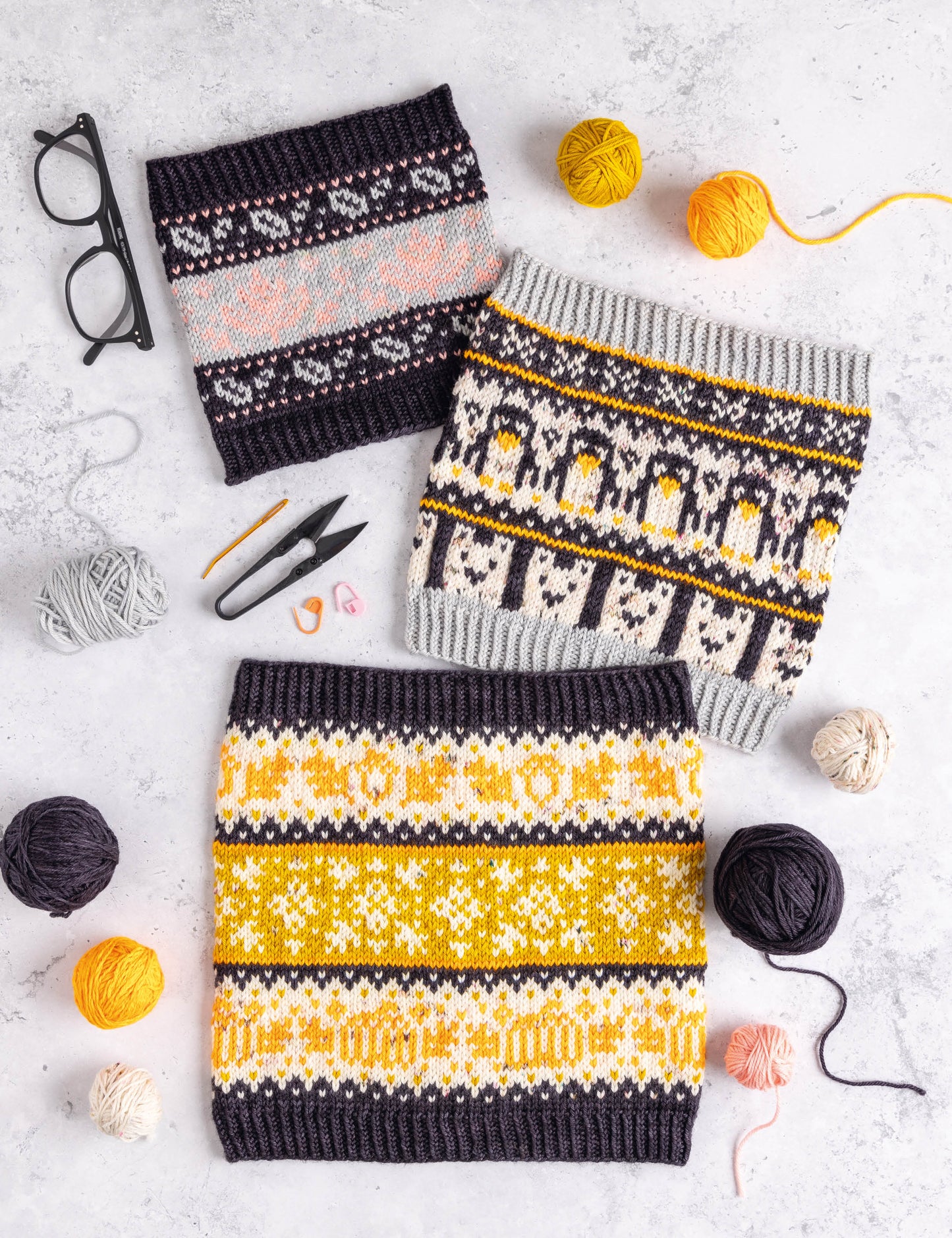 The Doodle Knitting Card Deck: 200 Mix & Match Motifs Pattern