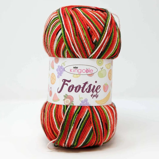 King Cole Footsie 4Ply 100g Yarn