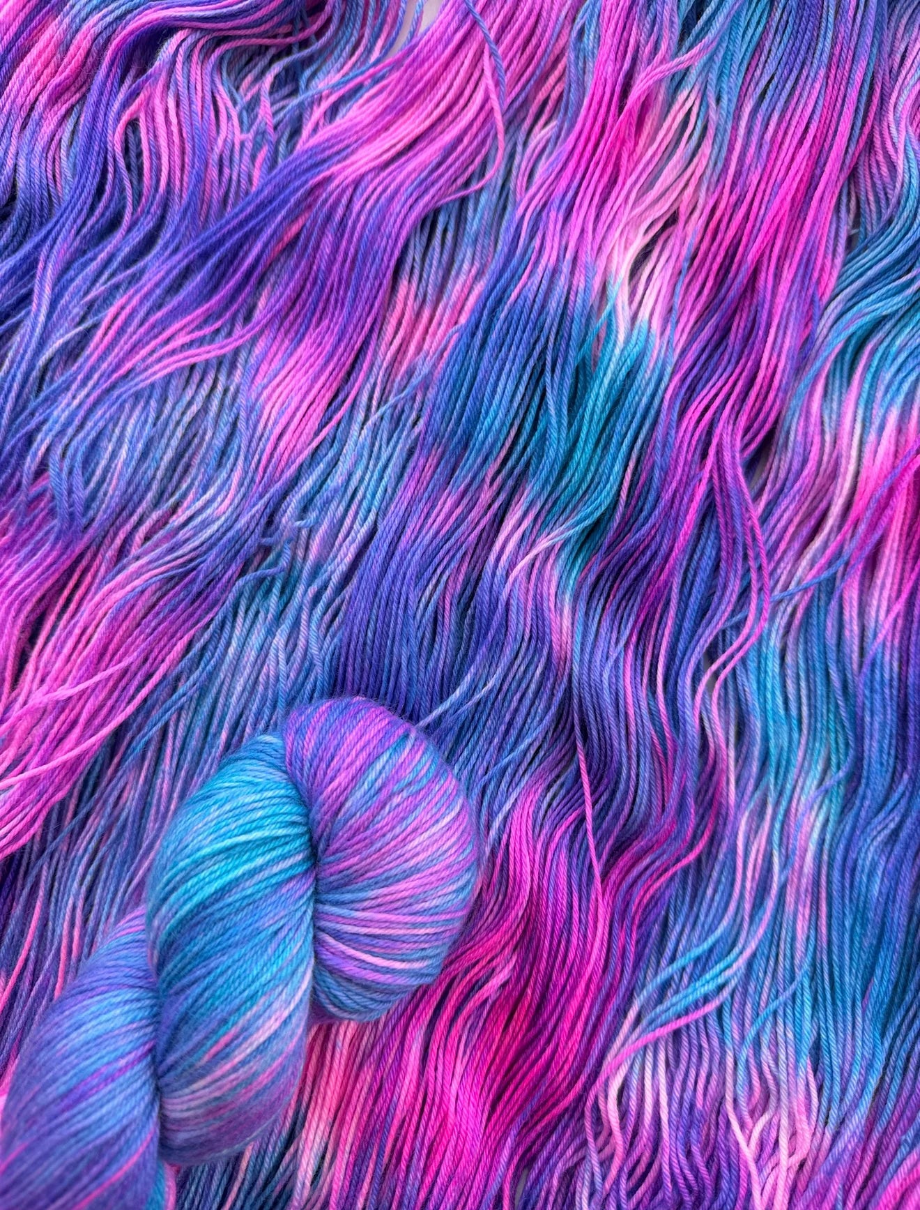 Cool Woolings Hand Dyed Merino Double Knit 100g Yarn